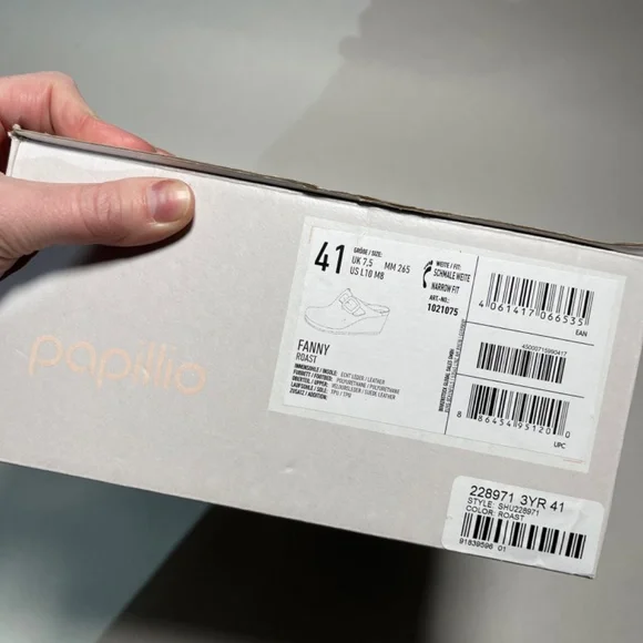 Papillio by Birkenstock Fanny color Roast Suede Clogs Womans 41 US 10M - Picture 15 of 16